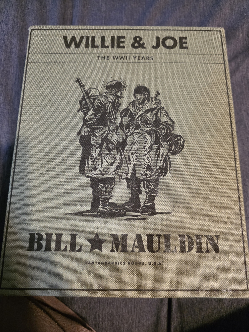 Willie & Joe WWII Years 2 Vol Box Set Bill Mauldin